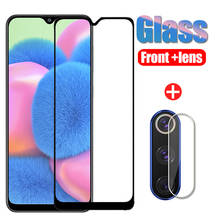 2 in 1 Samsun A30 S Protective Glass For Samsung Galaxy A30S Glass Screen Protector Camera Lens film for Samsun A 30S 30 S a305F 2024 - buy cheap