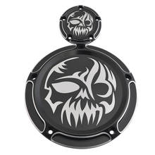 Motorcycle Skull Wing Timing Cover Timing Accessories Derby Timer Cover Set For Harley Dyna&Softail 99-17 Custom Touring 2024 - buy cheap