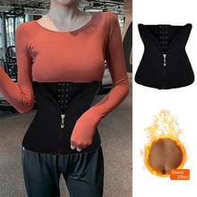 Cinta modeladora de neoprene, termo transpiração, cinta slim para modelar a barriga, feminina 2024 - compre barato