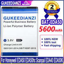 Bateria 5600mah gukeedianzi para honeywell eda50 eda50hc scanpal eda40 eda50k BAT-EDA50 bateria genuína 2024 - compre barato
