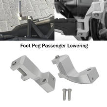 Foot Peg Passenger Footpeg Lowering Kit For BMW R1200GS LC/ LC ADV 2013-2018 R1250GS / ADV Adventure 2019-2020 S1000XR 2015-2019 2024 - buy cheap