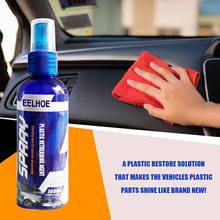 Solução de recuperação de plástico para automóveis, limpeza e manutenção das partes plásticas líquidas com 30ml 2024 - compre barato