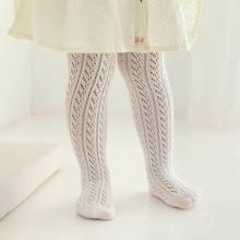 Meia-calça infantil colorida para balé feminina, meia-calça justa para dança infantil, meia-calça adorável com laço 2024 - compre barato