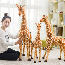 Muñeco de peluche grande de jirafa para niños, muñeco gigante de peluche suave, regalo, venta al por mayor, los mejores regalos 2024 - compra barato