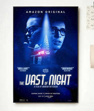 NP078 The Vast of Night Movie Classic Film Fashion Trend Beautiful home Art Decor Silk Poster Wall Sticker Deco Gift 2024 - buy cheap