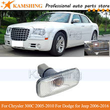 Kamshing Fender lights lamp For Chrysler 300C 2005-2010 For Dodge for Jeep 2006-2016 Side turnlamp side marker turn signal width 2024 - buy cheap