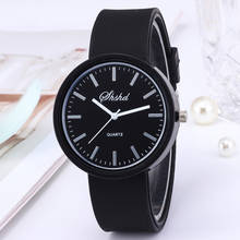 Relógio de pulso feminino fashion para estudantes, versão coreana de silicone com geleia, relógio de pulso feminino, novo, 2019 2024 - compre barato