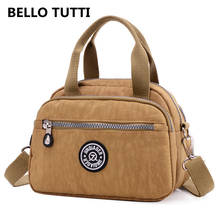 BELLO TUTTI 2022 New Women Shoulder Messenger Bags Casual Nylon Outdoor Travel Change Phone Bag Girl Fashion Waterproof Handbags 2024 - buy cheap