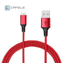 Cafele USB Cable Fast Charging Mobile Phone Charger Wire Cord Usb Data Cables For iPhone X XS MAX XR 8 7 6s 6 Plus 5S Ipad Mini 2024 - buy cheap