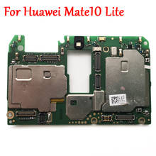 Tested Work Original Unlock Motherboard For Huawei Mate10 Mate 10 Lite RNE-AL00 RNE-L21 Mainboard Logic Circuit Electronic Chips 2024 - buy cheap