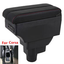 For Opel Corsa armrest box central Store content Storage box with USB interface products 2024 - buy cheap
