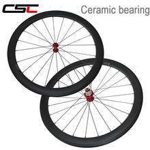 Ceramic Bearing Powerway R13 R36 hub 38/50/60/88mm depth clincher or tubular carbon wheels 2024 - buy cheap