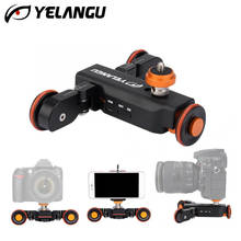 YELANGU L4X Motorized Camera Slider Video Dolly Electric Track Slider with Remote for SLR Camera Camcorder Smartphone Sports Cam 2024 - buy cheap