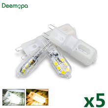 5pcs/lot LED Bulb 3W 5W 7W G4 G9 Light Bulb AC220V LED Lamp DC12V Spotlight Chandelier Lighting Replace 20w 30w 50w Halogen Lamp 2024 - buy cheap