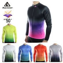 Racmmer 2021 Long Sleeve Pro Cycling Jerseys Men Mtb Clothing Bicycle Maillot Equipacion Ciclismo Sportwear Bike Clothes 2024 - buy cheap