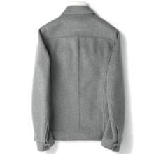 Abrigo corto de lana para hombre, chaqueta de otoño primavera coreana, doble cara, 2020G-01-1805 KJ1095 2024 - compra barato