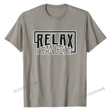 Camiseta divertida de algodón para hombre, camisa con estampado de "I Can Fix It", estampado de manitas mecánicas, ajustada 2024 - compra barato