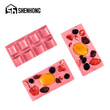 Shenhong policarbonato moldes de chocolate doces blocos moldes confeitaria sobremesa assar bandeja pastelaria ferramentas cozinha bakeware 2024 - compre barato
