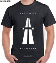 Мужская музыкальная футболка Autobahn-Kraftwerk, новая брендовая летняя хлопковая футболка, Прямая поставка, sbz3375 2024 - купить недорого