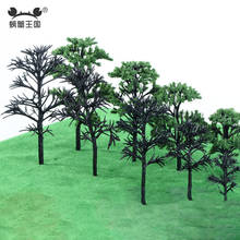 10Pcs DIY Scale Architectural Mini Model banyan Spruce Trees Layout Train Landscape Miniatures Tree Building Kits 2024 - buy cheap