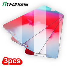 Protector de pantalla de vidrio templado para móvil, película protectora verre tremp para iPhone 11 Pro Max, 6, 6S, 7, 8 Plus, XS, X, XR, 3 unidades 2024 - compra barato