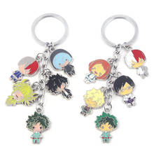 My Hero Academia Midoriya Izuku Bakugou Katsuki Todoroki Shoto Ochaco Uraraka Himiko Toga Dabi Enamel Alloy Keychain Key Chains 2024 - buy cheap