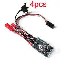 4PCS Upgrade 10A Brush ESC 4.8-8.4V 2S Dual Way Brushed Electric Speed Controller With/Without Brake for RC 1/16-1/28 Car/Boats 2024 - buy cheap