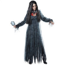 Halloween Witch Vampire Costume Adult Female Day Of The Dead Vampire Queen Carnival Party Cosplay Costume Ghost Bride 2024 - buy cheap