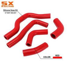 Mangueira e cano de arrefecimento para motocicleta, honda, cr500r, cr, 500r, 500 r, 1990 a 2001, em silicone, desempenho off-road 2024 - compre barato