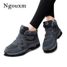 Ngouxm New Winter Women Boots Woman Keep Warm With Fur Outdoor waterproof Snow Boots Sneakers Short Plush Shoes 2024 - buy cheap