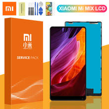 ЖК-дисплей 6,4 дюйма для XIAOMI MI MIX, ЖК-дисплей, сенсорный экран, дигитайзер в сборе, Замена с рамкой для Xiaomi Mi Mix, ЖК-экран 2024 - купить недорого