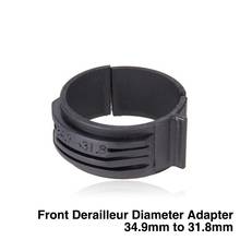 Adaptador de anillo de desviador delantero para bicicleta de montaña, junta de desviador delantero de 34,9mm a 31,8mm 2024 - compra barato