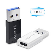 Адаптер USB Type C на USB 3,0 A, адаптер Thunderbolt 3 Type-C, OTG-кабель для устройств USB 3,0/USB 2,0, USB OTG, 1 шт. 2024 - купить недорого