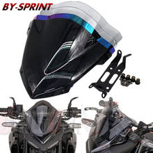 For YAMAHA MT-07 MT 07 mt07 2014-2020 2019 Motorcycle Accessories ABS Front Windshield WindScreen Wind Deflector Visor Viser 2024 - buy cheap