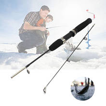 Caña de pescar giratoria, alimentador de fibra de carbono, aparejos de pesca de invierno, zhao-6, 80cm 2024 - compra barato