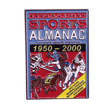 Grays Sports Almanac Enamel Pin  Back 2 The Future Themed Badge Sci-Fic Film Jewelry 2024 - buy cheap