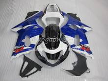 ABS Injection Fairings Kit For white blue Suzuki GSXR600 750 GSXR 600 K1 2001 2002 2003 01 02 03 bodywork  Fairing kits 2024 - buy cheap