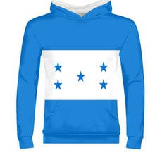 HONDURAS male youth custom made name number zipper sweatshirt nation flags country print photo honduran spanish boy clothes 2024 - buy cheap