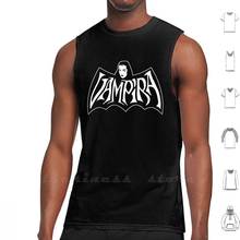 Vampira Vest Tank Top Cotton Sleeveless Eighties 80S Siouxsie Siouxsie The Banshees Goth Darkwave Post Punk Gothic The Cure 2024 - buy cheap