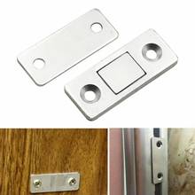 Strong Cabinet Door Catch Hidden Steel Drawer Magnet for Furniture Cupboard with Screws Magnetic Latch 2024 - buy cheap