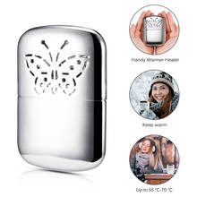 Ultralight Hand Warmer Stainless Steel Mini Pocket Hand Warmer Reusable Fuel Handy Warmer Heater Indoor Outdoor Winter Gift 2024 - buy cheap