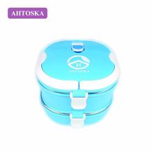 Microwave Bento box 2/3/4 layer Portable Thermal Lunch Boxes Stainless Steel Japanese home office box food storage containers 2024 - buy cheap