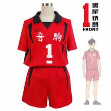 Disfraz de Anime Haikyuu para hombres y mujeres, uniforme de voleibol Kuroo, Tetsurou, Kozume, Kenma 2024 - compra barato