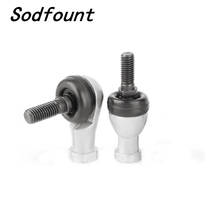 SQ-RS SQZ-RS M5 to M10 5mm/6mm/8mm/10mm 90 Degrees Connector Ball Joint Rod End Right Hand Tie Bearing Male Steel 2024 - buy cheap