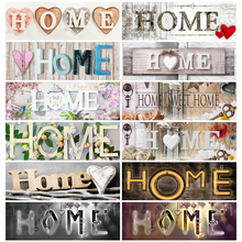 Huacan Diamond Painting Set Sweet Home Living Room Wall Decoration Mosaic Heart Scenery Embroidery Diamond Art 2024 - buy cheap