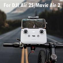Пульт дистанционного управления DJI Air 2S, держатель кронштейна для велосипеда, зажим для монитора телефона DJI Mini 2/Mavic Air 2, аксессуары для дрона 2024 - купить недорого