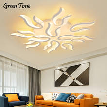 Creative Led Ceiling Light For Living room Bedroom Dining room Kitchen Home Decorate Ceiling Lamp 110V 220V White Lustre Fixture 2024 - buy cheap