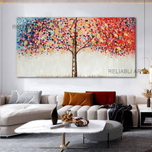 SELFLESSLY Colorful Rich Tree Posters And Prints Landscape Picture Home Decor Wall Art Pictures for Living Room Canvas Painting 2024 - buy cheap