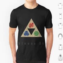 " Grace Of The Goddesses " T Shirt Big Size 100% Cotton The Legend Of The Legend Of Triforce Hylian Crest Loz 2024 - buy cheap