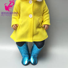 18 inch girl Doll clothes with scarf for Baby Doll pants clothes 18" doll coat doll accessories 2024 - buy cheap